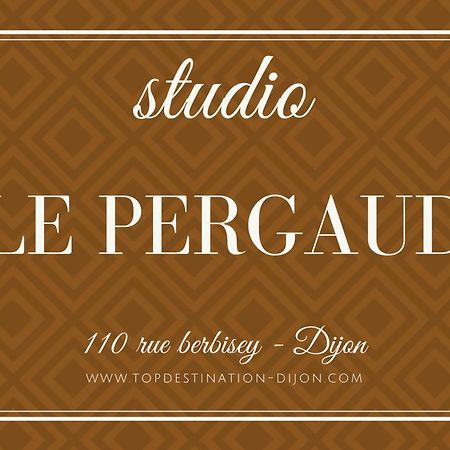 Studio Le Pergaud Topdestination-Dijon - Centre Ville - Classe 2 Etoiles Exterior foto