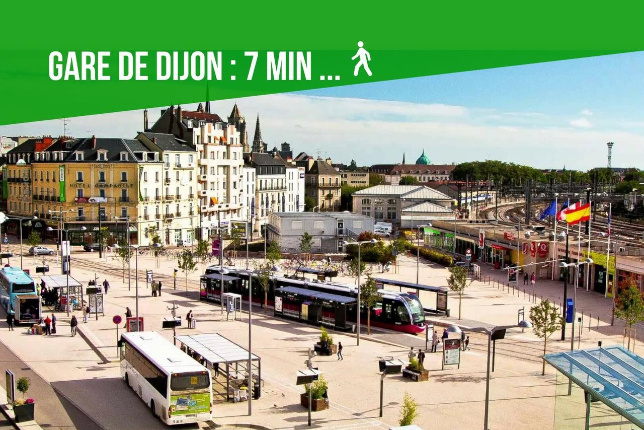 Studio Le Pergaud Topdestination-Dijon - Centre Ville - Classe 2 Etoiles Exterior foto